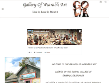 Tablet Screenshot of gowacambria.com